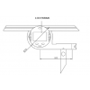 ASİMETO - Dijital Açı Ölçer 150mm/6”, 200mm/8”, 300mm/12”