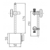 ASİMETO - Manyetik Ayak 80kg