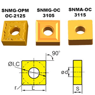 Bert Oke SNMG SNMA 1204 1506 1906 Torna Elması