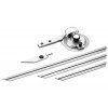 GFB - 0 - 10 x 0,01 mm 0-360 Derece - Dereceli Mercekli Gönye (3 Parçalı) GFB - 0 - 10 x 0,01 mm 0-360 Derece - Dereceli Mercekli Gönye (3 Parçalı)