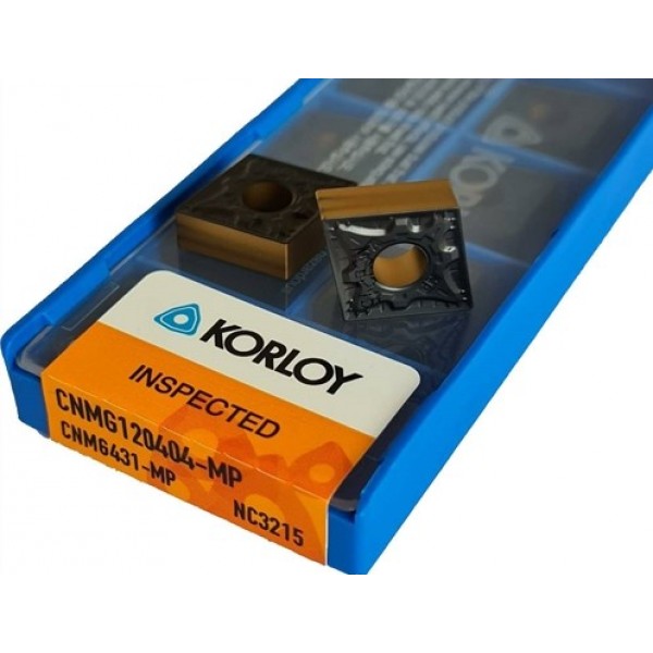 KORLOY - CNMG120404-MP NC3215