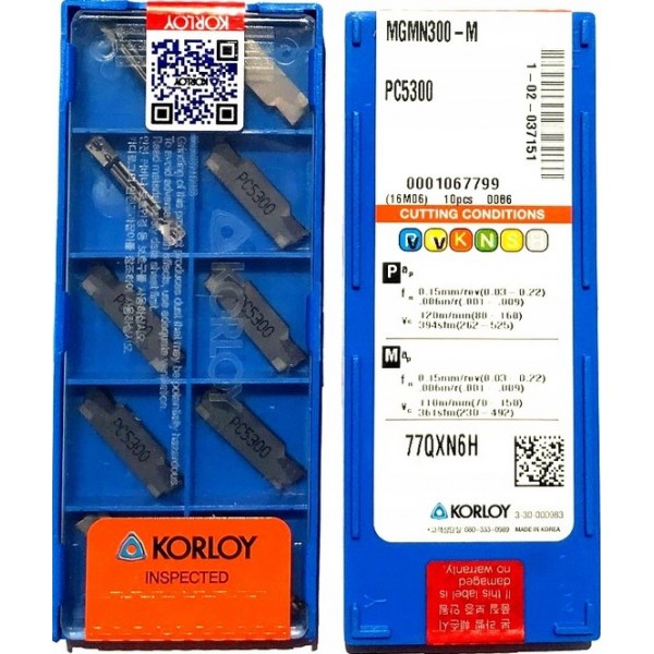 KORLOY - MGMN300-M PC5300