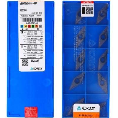 KORLOY - VBMT160408-HMP PC5300