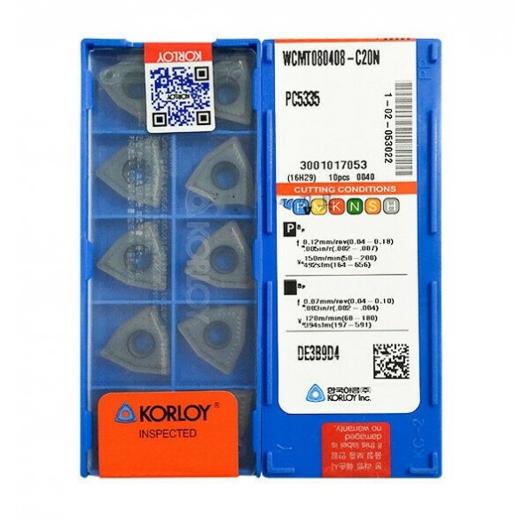 KORLOY - WCMT080408-C20N PC5335