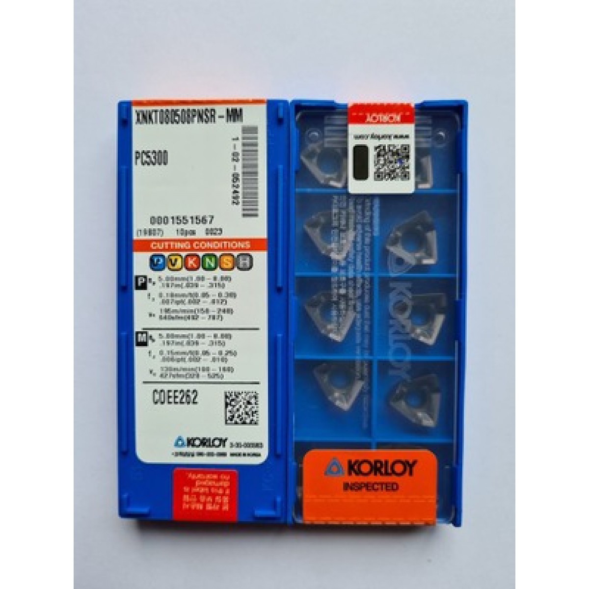 KORLOY - XNKT080508PNSR-MM PC5300