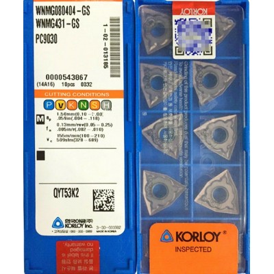 KORLOY - WNMG080404-GS PC9030