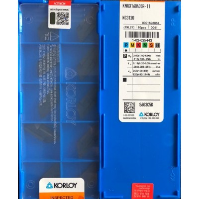 KORLOY - KNUX160405R-11 NC3120