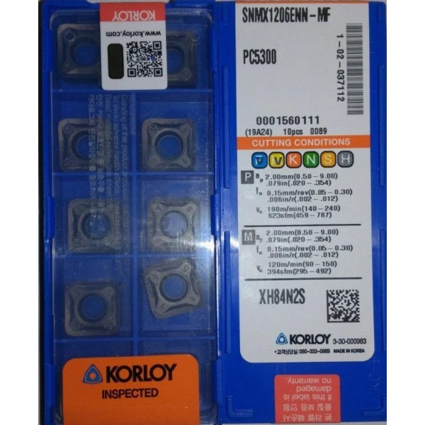 KORLOY - SNMX1206ENN-MF PC5300